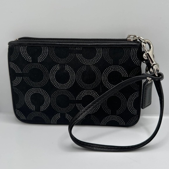 COACH est 1941 Black Wristlet - Picture 2 of 5